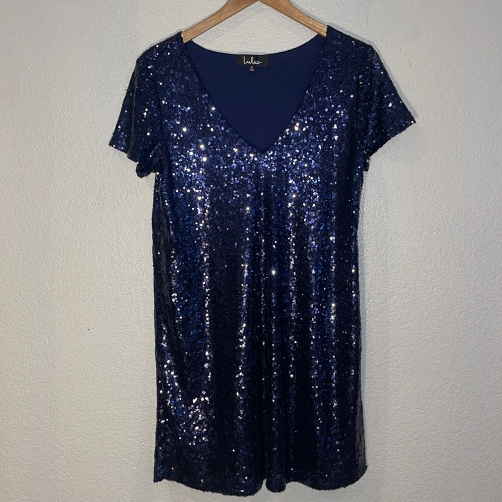 Lulus sparkle cocktail dress